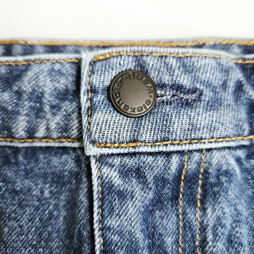 Alexander Wang Bite Denim Shorts 28